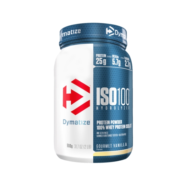 Dymatize Iso100 0.9 kg | 100% Izolat proteic din zer hidrolizat