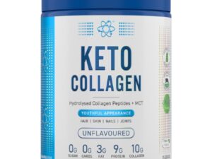 Applied Nutrition Keto Collagen Unflavoured 325 g | Peptide de colagen hidrolizat + MCT