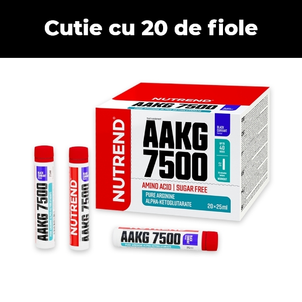 Nutrend AAKG 7500, 25 ml | Arginina Alfa-Ketoglutarat
