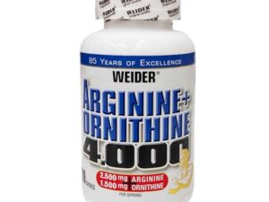 Weider Arginine + Ornithine 4000, 180 Caps | Arginina + Ornitina