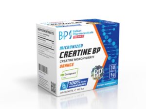 Balkan Pharmaceuticals Micronized Creatine BP 30 Plicuri | Creatina monohidrata micronizata Creapure