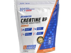 Balkan Pharmaceuticals Micronized Creatine BP 5000 mg, 500 g | Creatina monohidrata micronizat
