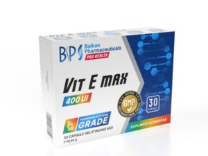 Balkan Pharmaceuticals Vit E Max 400 UI, 30 Softgels | Vitamina E