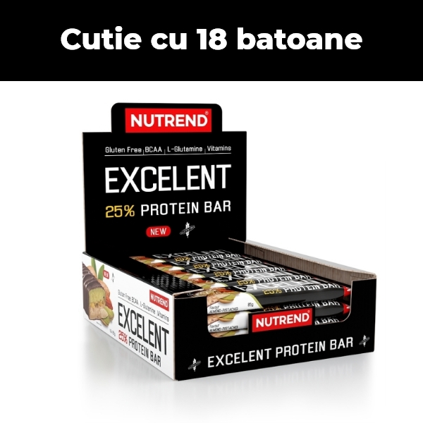 Nutrend Excelent 25% Protein Bar 85 g | Baton proteic