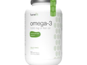 Benefit Omega-3 1000 mg, 90 Softgels | Ulei de peste (Health Series)