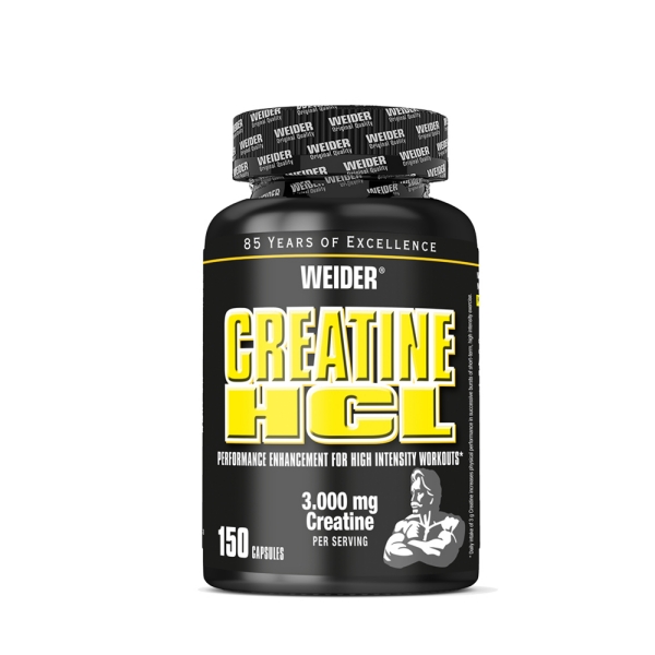 Weider Creatine HCL 3000 mg, 150 Caps | Creatina
