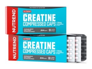 Nutrend Creatine Compressed 1250 mg, 120 Caps | Creatina monohidrata