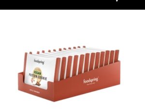 Foodspring Vegan Protein Cookie 50 g | Biscuit proteic vegan