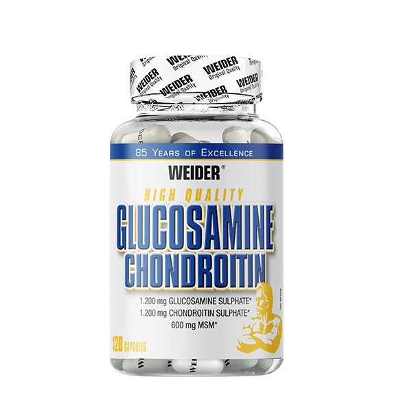 Weider Glucosamine Chondroitin 120 Caps | Glucozamina, Condroitina + MSM