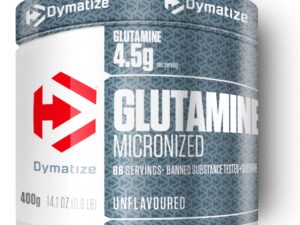 Dymatize Glutamine Micronized Unflavoured 4500 mg, 400 g | Glutamina micronizata