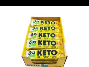 GO ON Keto Bar Peanut Butter 50 g | Baton proteic cu unt de arahide
