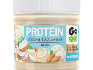GO ON Protein Coconut & Almond Cream 180 g | Crema proteica cu fulgi de cocos si migdale prajite