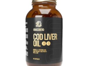 Grassberg Cod Liver Oil 60 Caps | Ulei din ficat de cod