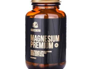 Grassberg Magnesium Premium B6, 60 Caps | Magneziu & Vitamina B6