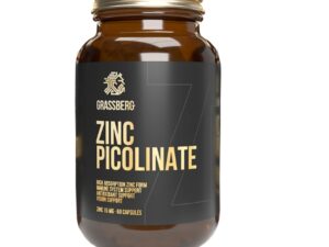 Grassberg Zinc Picolinate 15 mg, 60 Caps | Picolinat de zinc