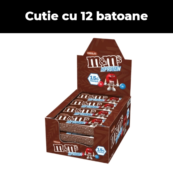 Baton proteic M & M's Hi Protein Bar 51 g