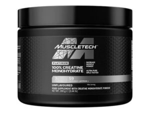 MuscleTech Platinum 100% Creatine Monohydrate 3000 mg Unflavoured 200 g | Creatina monohidrata pudra