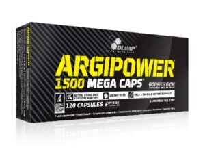 Olimp Sport Nutrition ArgiPower 1500 Mega Caps 120 Caps | L-Arginina HCL