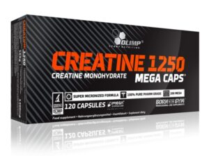 Olimp Sport Nutrition Creatine 1250 Mega Caps 120 Caps | Creatina monohidrata