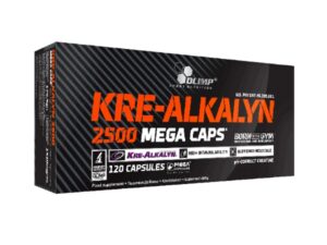 Olimp Sport Nutrition Kre-Alkalyn 2500 Mega 120 Caps | Creatina monohidrata micronizata