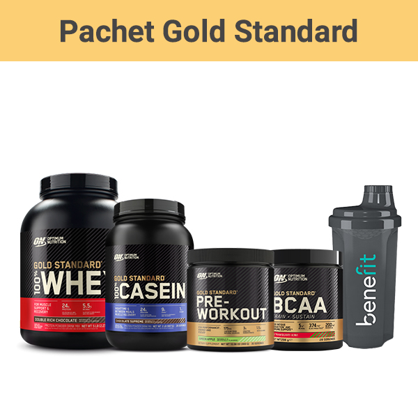 Pachet pentru masa musculara ON Gold Standard