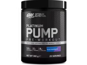ON Platinum Pump Pre-Workout 380 g | Formula pre-antrenament fara cofeina