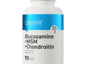 OstroVit Glucosamine + MSM + Chondroitin 90 Tabs | Glucozamina, MSM + Condroitina