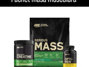 Pachet pentru masa musculara Optimum Nutrition