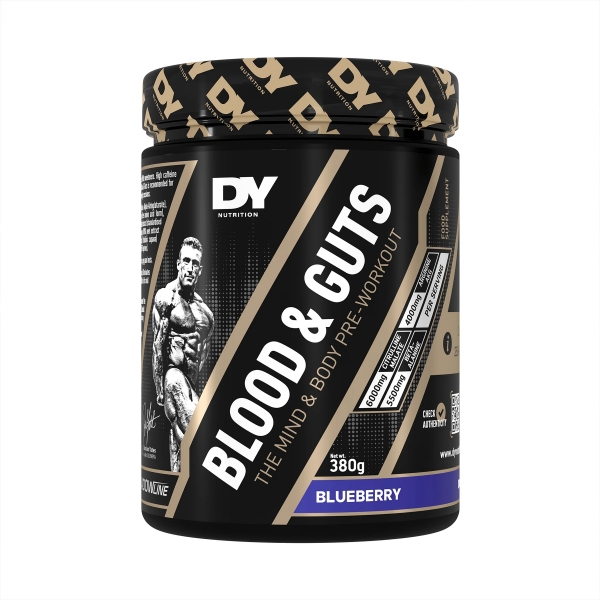 Dorian Yates Nutrition Blood & Guts 380 g | Pre-Workout