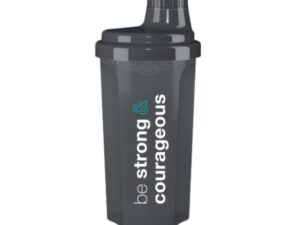 Shaker Benefit Be strong & courageous gray 500 ml