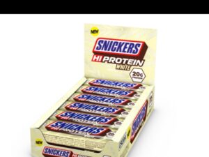 Snickers Hi Protein White 57 g | Baton proteic cu ciocolata alba