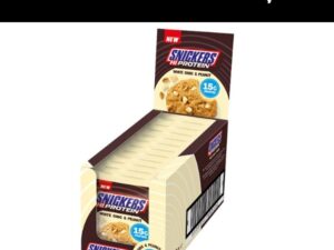 Snickers Hi Protein White Choc & Peanut Cookie 60 g | Biscuit proteic