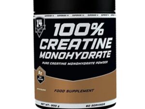 Superior14 100% Creatine Monohydrate 5000 mg Unflavoured 300 g | Creatina monohidrata pura