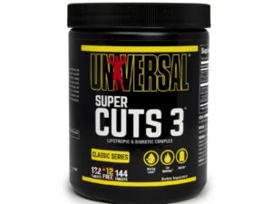 Universal Super Cuts 3 132 Tabs | Arzator de grasimi +12 Tablete Gratis