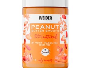Unt de arahide fin 100% natural Weider 1 kg