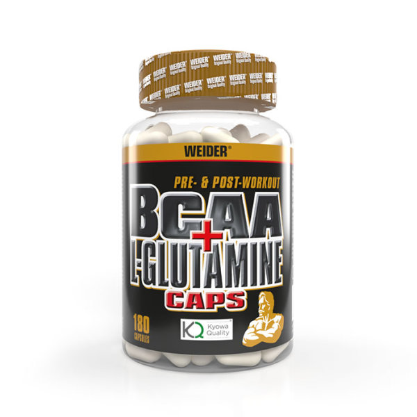 Weider BCAA + L-Glutamine 180 Caps