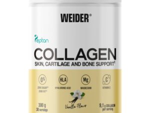 Weider Collagen Vanilla 300 g | Colagen cu acid hialuronic & magneziu