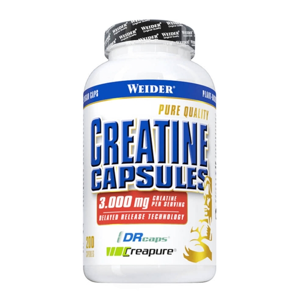 Weider Creatine Creapure 3000 mg, 100 Caps | Creatina monohidrata pura