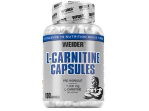 Weider L-Carnitine 1500 mg, 100 Caps | L-Carnitina