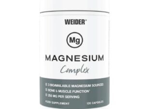 Weider Magnesium Complex 250 mg, 120 Caps | Magneziu