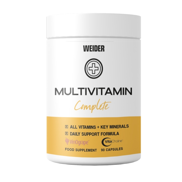 Weider Multivitamin 90 Caps | Complex de vitamine & minerale