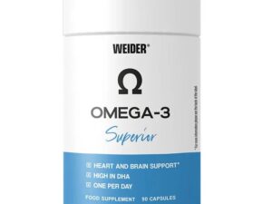 Weider Omega-3 Superior 1000 mg, 90 Caps | Ulei de peste