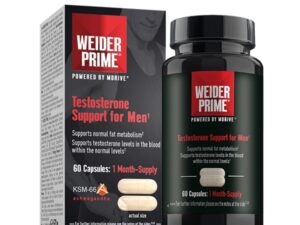 Weider Prime Testosterone Support for Men 60 Caps